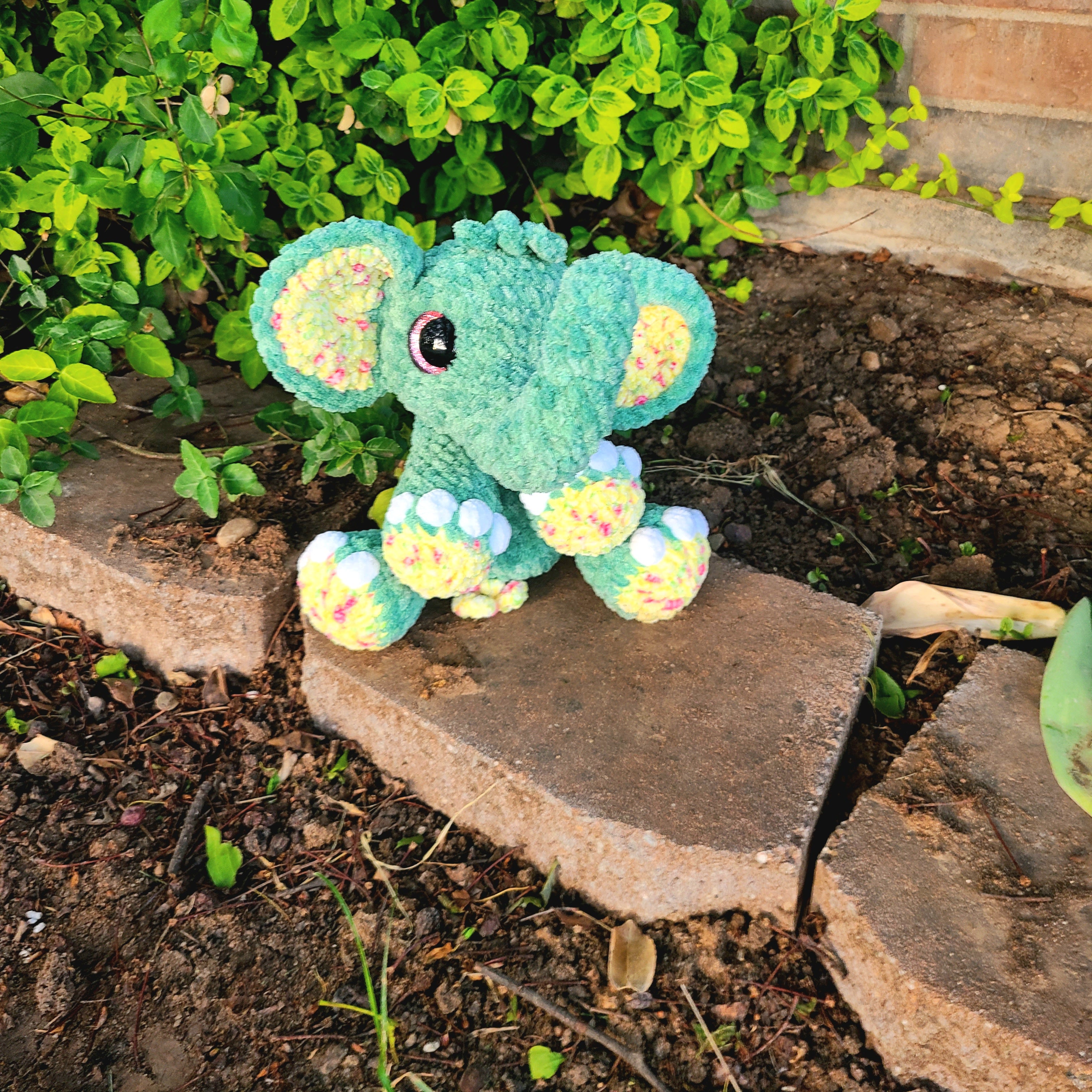 Elise the Splooting Elephant - Made to Order