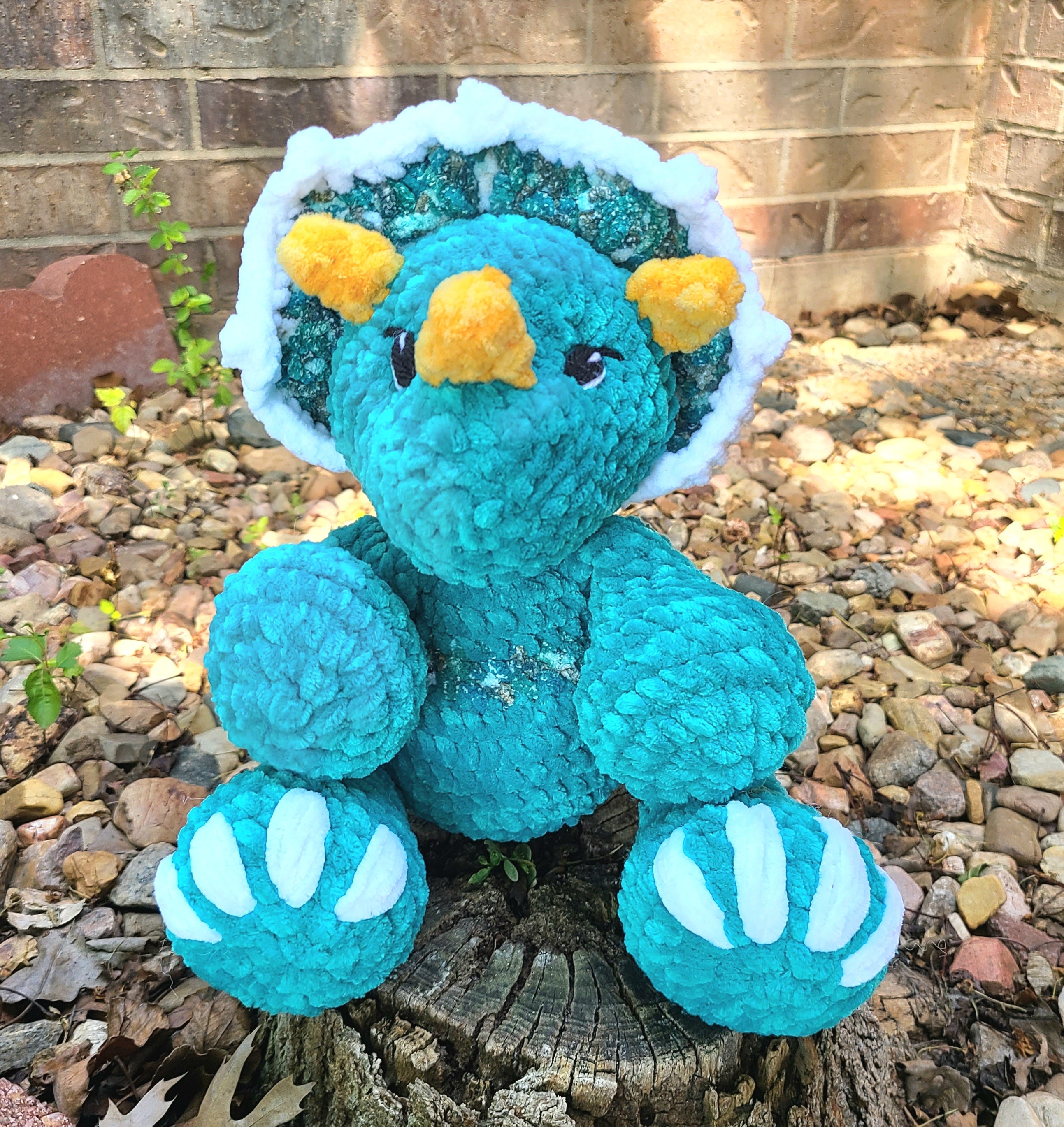 Finn the Triceratops - Made to Order